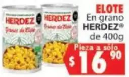 Casa Ley Herdez Elote En grano oferta