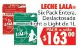 Casa Ley Leche Lala Six Pack Entera Deslactosada oferta