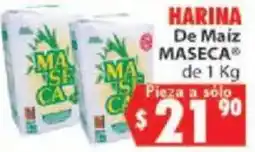 Casa Ley Maseca Harina De Maiz oferta