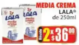 Casa Ley LALA media crema oferta