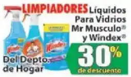 Casa Ley Mr Musculo y Windex oferta