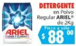 Casa Ley detergente en polvo regular ariel oferta