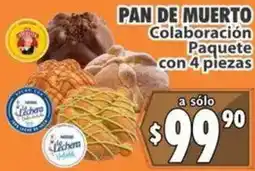 Casa Ley Pan de Muerto oferta