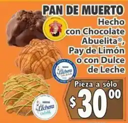 Casa Ley Pan de Muerto oferta