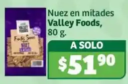 Soriana Híper Valley Foods Nuez en mitades oferta
