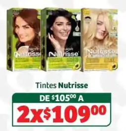 Soriana Híper Nutrisse Tintes oferta