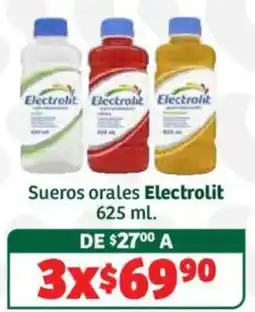 Soriana Híper Electrolit Sueros orales oferta