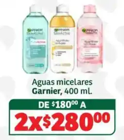 Soriana Híper Garnier Aguas micelares oferta