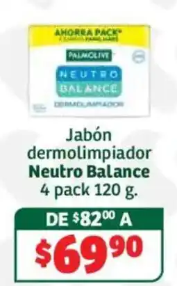 Soriana Híper Palmolive Jabón dermolimpidor Neutro Balance oferta
