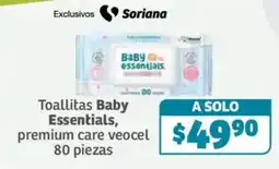 Soriana Híper Baby essentials Toallitas oferta