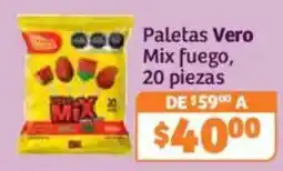 Soriana Híper Paletas Vero Mix fuego oferta