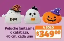 Soriana Híper Peluche fantasma o calabaza oferta