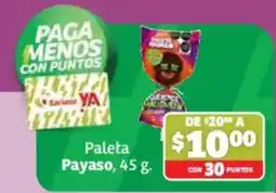Soriana Híper Paleta Payaso oferta