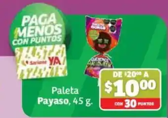 Soriana Híper Paleta Payaso oferta