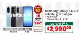 Soriana Híper Samsung Galaxy A17 oferta