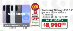Soriana Híper Samsung Galaxy A57 6.7 oferta