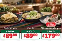 Soriana Híper Pastel Azteca oferta