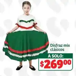 Soriana Híper Disfraz mix clásicos oferta