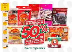 Soriana Híper Dulces regionales oferta