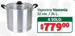 Soriana Híper Vasconia Vaporera oferta