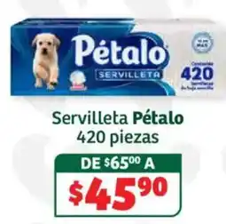 Soriana Híper Pétalo Servilleta oferta