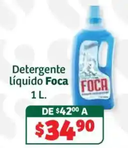 Soriana Híper Detergente líquido Foca oferta