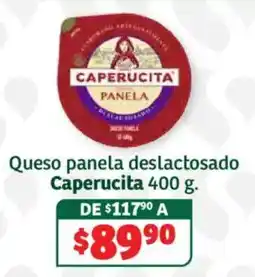 Soriana Híper Caperucita queso panela deslactosado oferta