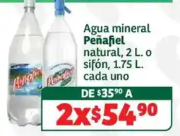 Soriana Híper Peñafiel Agua mineral natural oferta