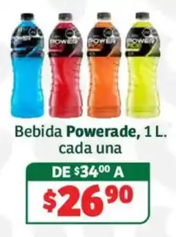 Soriana Híper Bebida Powerade oferta