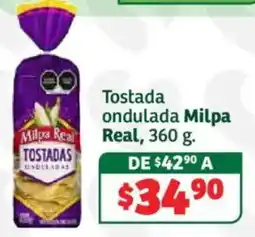 Soriana Híper Milpa Real Tostada ondulada oferta