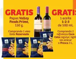 Soriana Híper Papas Valley Foods Prime oferta