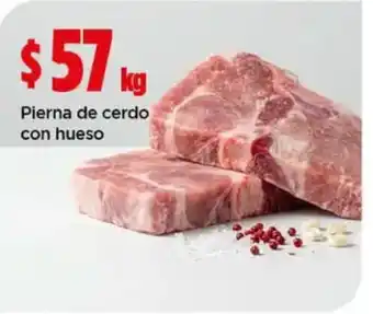 Pierna de cerdo con hueso