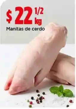 Bodega Aurrerá Manitas de cerdo oferta