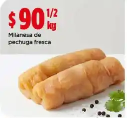 Bodega Aurrerá Milanesa de pechuga fresca oferta