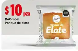 Bodega Aurrerá DeOrno Panque de elote oferta