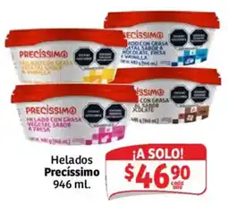 Soriana Híper Helados Precíssimo oferta