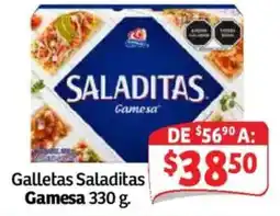 Soriana Híper Galletas Saladitas Gamesa oferta