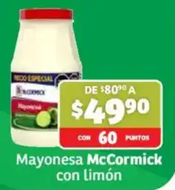 Soriana Híper Mayonesa McCormick con limón oferta
