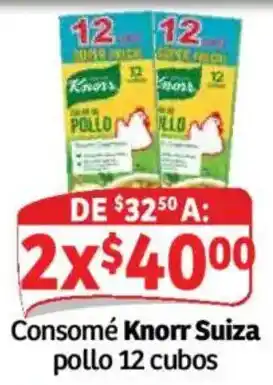 Soriana Híper Knorr consomé suiza pollo oferta