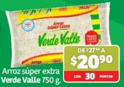 Soriana Híper Verde Valle Arroz súper extra oferta