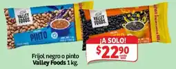 Soriana Híper Valley Foods Frijol negro o pinto oferta