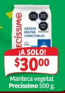 Soriana Híper Precíssimo manteca vegetal oferta