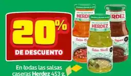 Soriana Híper herdez salsas caseras oferta