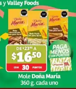 Soriana Híper Mole Doña María oferta