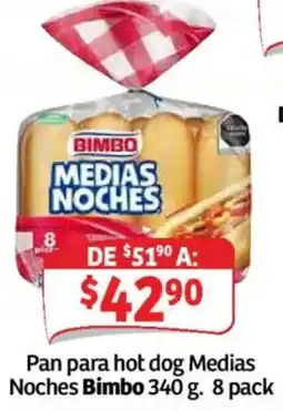 Soriana Híper Bimbo Medias Noches oferta
