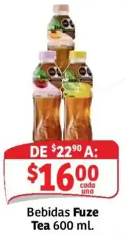 Soriana Híper Bebidas Fuze Tea oferta