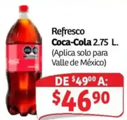 Soriana Híper Coca-Cola Refresco 2.75 L. oferta