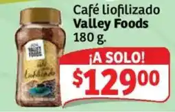 Soriana Híper Valley Foods Café Liofilizado oferta