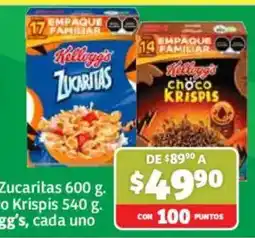 Soriana Híper Kellogg's Zucaritas oferta