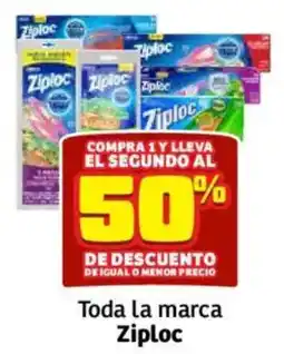 Soriana Híper Toda la marca Ziploc oferta